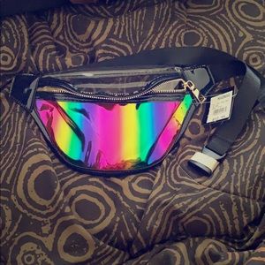 Rainbow fanny pack